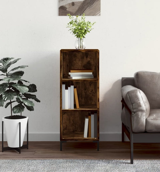 Sideboard Räuchereiche 34,5x32,5x90 cm Holzwerkstoff