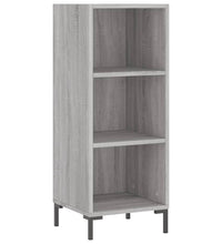 Sideboard Grau Sonoma 34,5x32,5x90 cm Holzwerkstoff