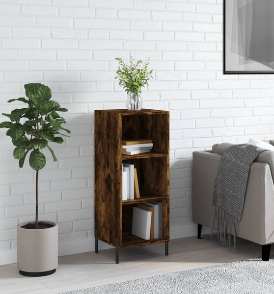 Sideboard Räuchereiche 34,5x32,5x90 cm Holzwerkstoff