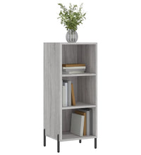 Sideboard Grau Sonoma 34,5x32,5x90 cm Holzwerkstoff