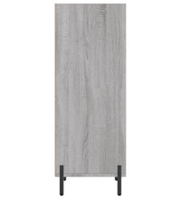 Sideboard Grau Sonoma 34,5x32,5x90 cm Holzwerkstoff