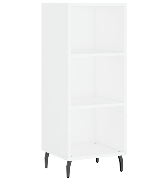 Sideboard Weiß 34,5x32,5x90 cm Holzwerkstoff