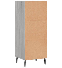 Sideboard Grau Sonoma 34,5x32,5x90 cm Holzwerkstoff