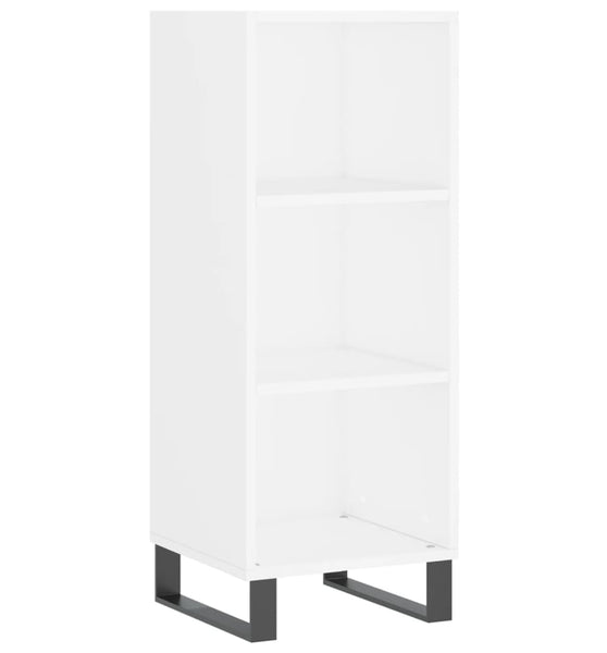 Sideboard Weiß 34,5x32,5x90 cm Holzwerkstoff