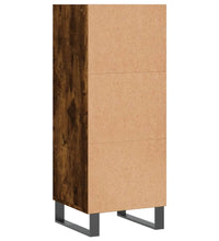 Sideboard Räuchereiche 34,5x32,5x90 cm Holzwerkstoff