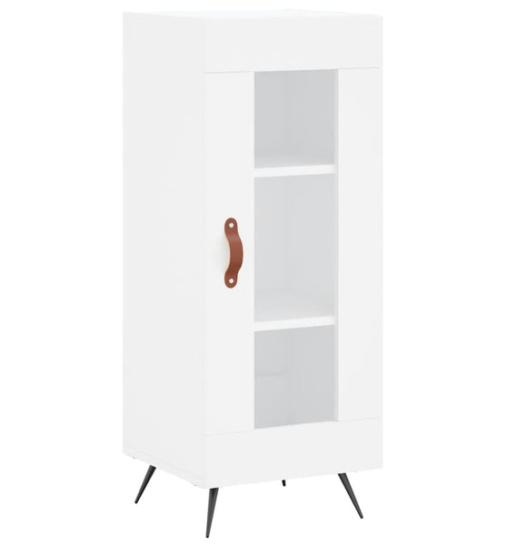 Sideboard Weiß 34,5x34x90 cm Holzwerkstoff