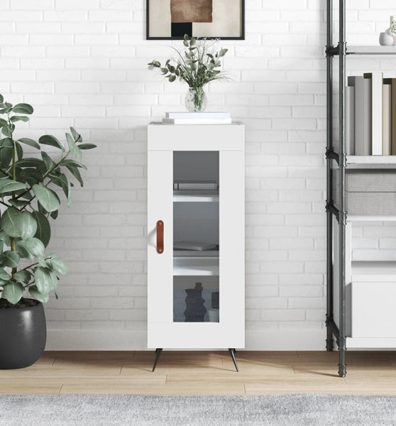 Sideboard Weiß 34,5x34x90 cm Holzwerkstoff