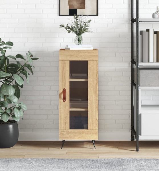 Sideboard Sonoma-Eiche 34,5x34x90 cm Holzwerkstoff