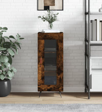 Sideboard Räuchereiche 34,5x34x90 cm Holzwerkstoff