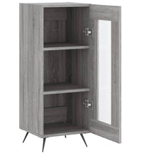 Sideboard Grau Sonoma 34,5x34x90 cm Holzwerkstoff