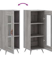 Sideboard Grau Sonoma 34,5x34x90 cm Holzwerkstoff