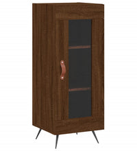 Sideboard Braun Eichen-Optik 34,5x34x90 cm Holzwerkstoff