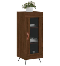 Sideboard Braun Eichen-Optik 34,5x34x90 cm Holzwerkstoff