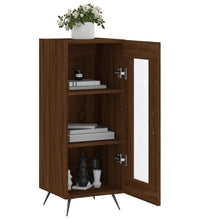 Sideboard Braun Eichen-Optik 34,5x34x90 cm Holzwerkstoff