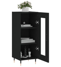 Sideboard Schwarz 34,5x34x90 cm Holzwerkstoff