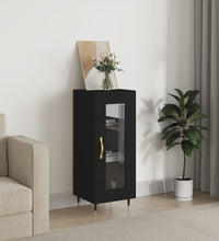 Sideboard Schwarz 34,5x34x90 cm Holzwerkstoff