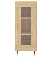 Sideboard Sonoma-Eiche 34,5x34x90 cm Holzwerkstoff