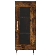 Sideboard Räuchereiche 34,5x34x90 cm Holzwerkstoff