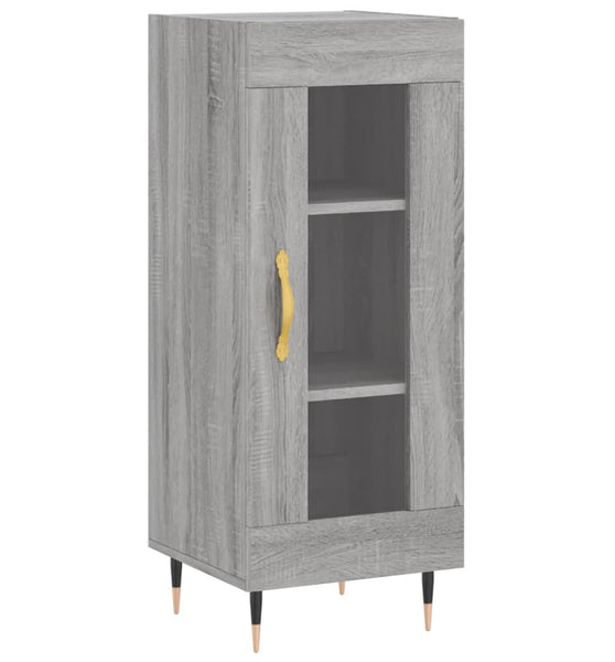 Sideboard Grau Sonoma 34,5x34x90 cm Holzwerkstoff