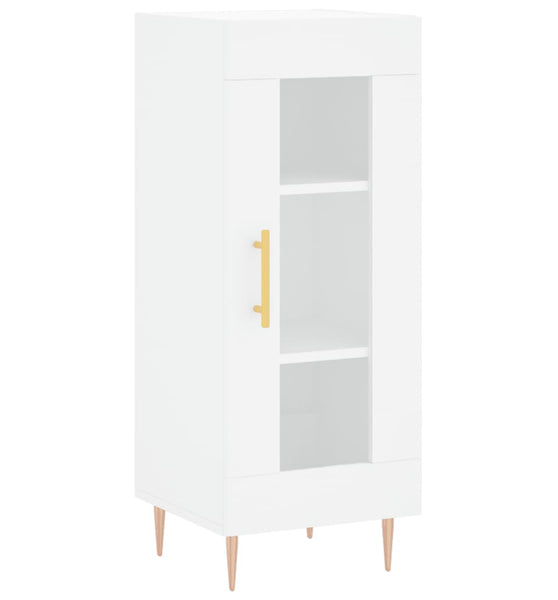 Sideboard Weiß 34,5x34x90 cm Holzwerkstoff