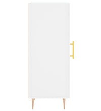 Sideboard Weiß 34,5x34x90 cm Holzwerkstoff