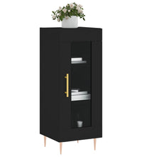 Sideboard Schwarz 34,5x34x90 cm Holzwerkstoff