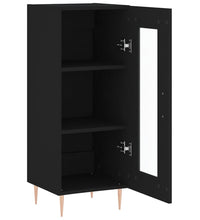 Sideboard Schwarz 34,5x34x90 cm Holzwerkstoff