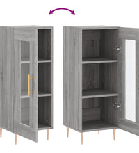 Sideboard Grau Sonoma 34,5x34x90 cm Holzwerkstoff