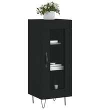 Sideboard Schwarz 34,5x34x90 cm Holzwerkstoff