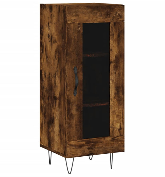 Sideboard Räuchereiche 34,5x34x90 cm Holzwerkstoff