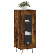 Sideboard Räuchereiche 34,5x34x90 cm Holzwerkstoff