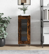 Sideboard Räuchereiche 34,5x34x90 cm Holzwerkstoff