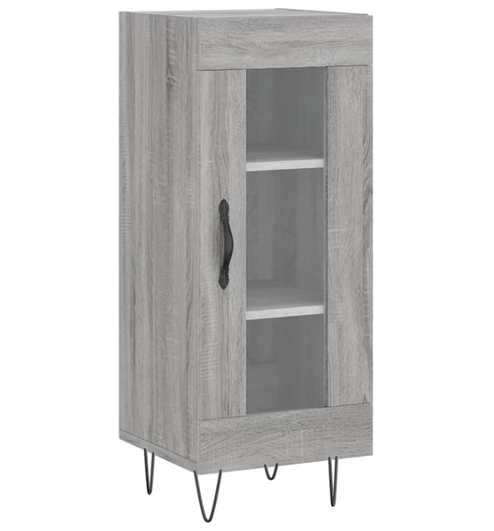 Sideboard Grau Sonoma 34,5x34x90 cm Holzwerkstoff