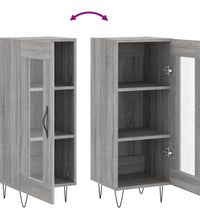 Sideboard Grau Sonoma 34,5x34x90 cm Holzwerkstoff