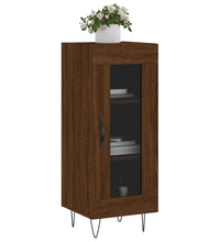 Sideboard Braun Eichen-Optik 34,5x34x90 cm Holzwerkstoff