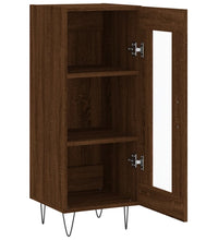 Sideboard Braun Eichen-Optik 34,5x34x90 cm Holzwerkstoff