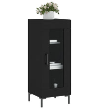 Sideboard Schwarz 34,5x34x90 cm Holzwerkstoff