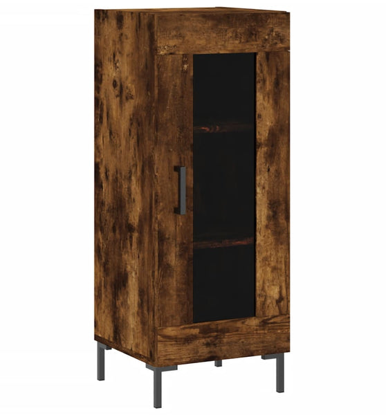 Sideboard Räuchereiche 34,5x34x90 cm Holzwerkstoff