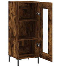 Sideboard Räuchereiche 34,5x34x90 cm Holzwerkstoff