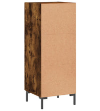 Sideboard Räuchereiche 34,5x34x90 cm Holzwerkstoff