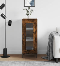 Sideboard Räuchereiche 34,5x34x90 cm Holzwerkstoff