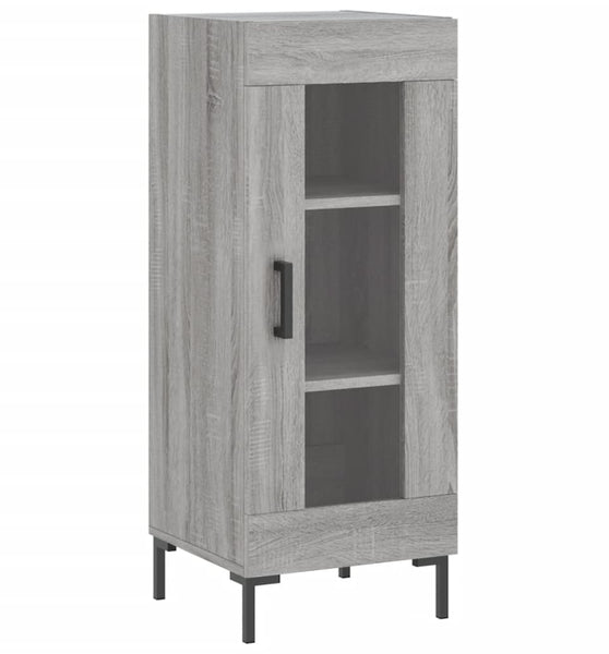 Sideboard Grau Sonoma 34,5x34x90 cm Holzwerkstoff