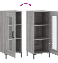 Sideboard Grau Sonoma 34,5x34x90 cm Holzwerkstoff