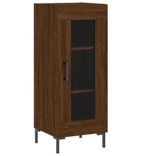 Sideboard Braun Eichen-Optik 34,5x34x90 cm Holzwerkstoff