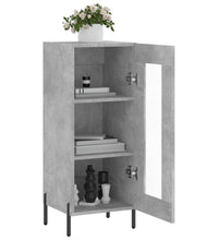 Sideboard Betongrau 34,5x34x90 cm Holzwerkstoff