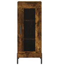 Sideboard Räuchereiche 34,5x34x90 cm Holzwerkstoff