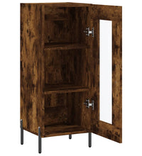 Sideboard Räuchereiche 34,5x34x90 cm Holzwerkstoff