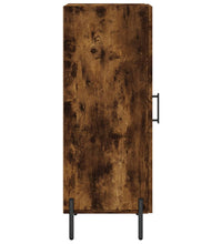 Sideboard Räuchereiche 34,5x34x90 cm Holzwerkstoff