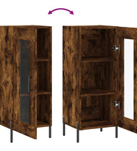 Sideboard Räuchereiche 34,5x34x90 cm Holzwerkstoff