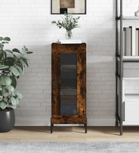 Sideboard Räuchereiche 34,5x34x90 cm Holzwerkstoff